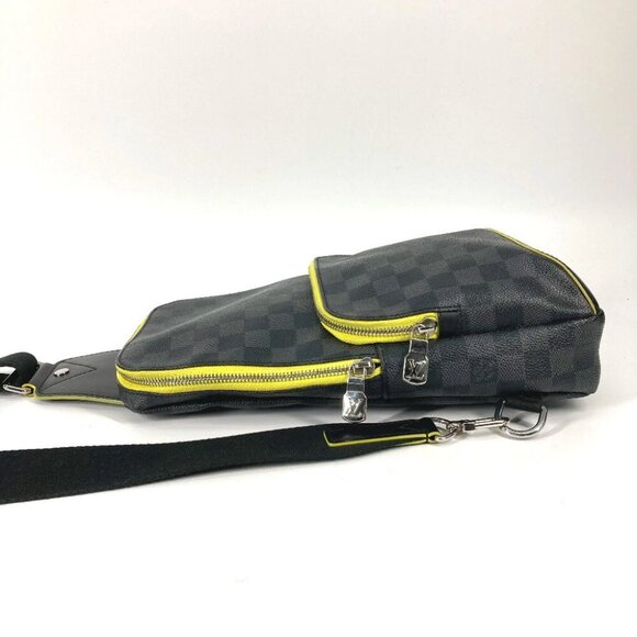 LOUIS VUITTON N42424 Damier Graphite Avenue-sling bag cross body Shoulder Bag - Picture 12 of 14